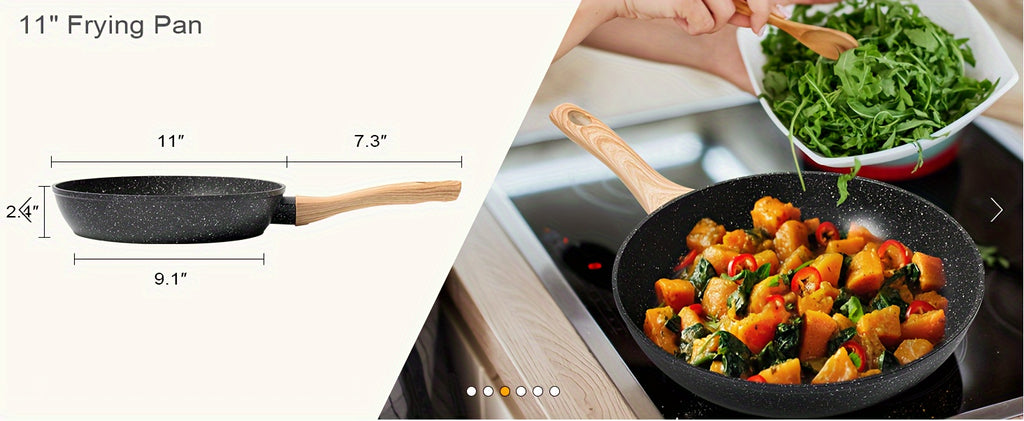 Pots and Pans Set Non Stick, 12pc