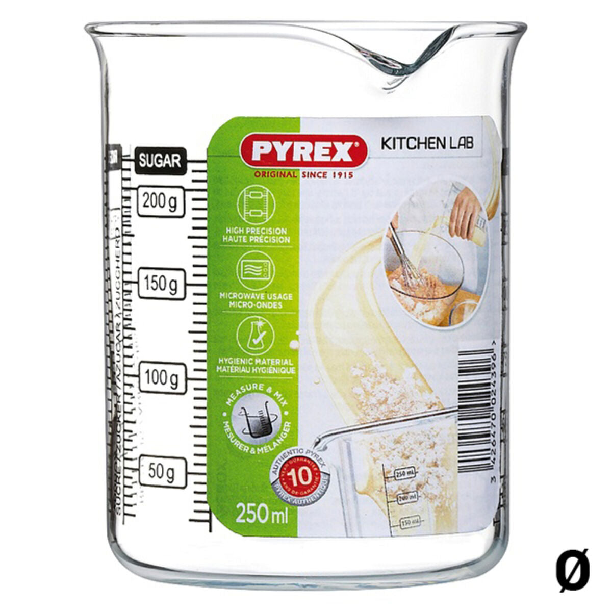 Measuring beaker Pyrex