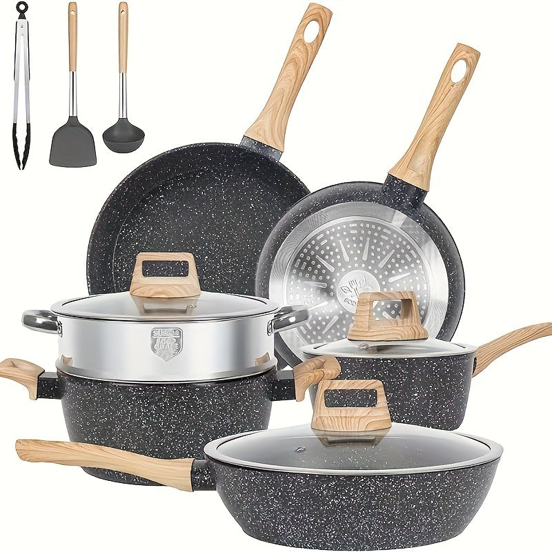 Pots and Pans Set Non Stick, 12pc