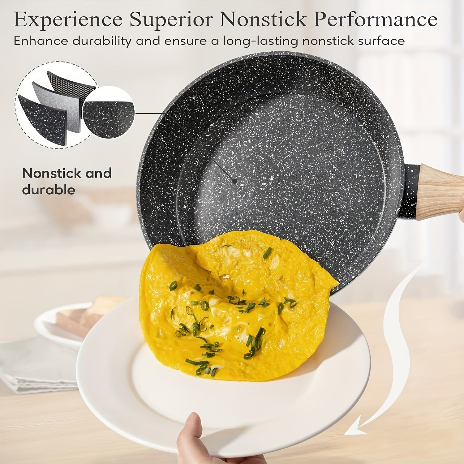 Pots and Pans Set Non Stick, 12pc
