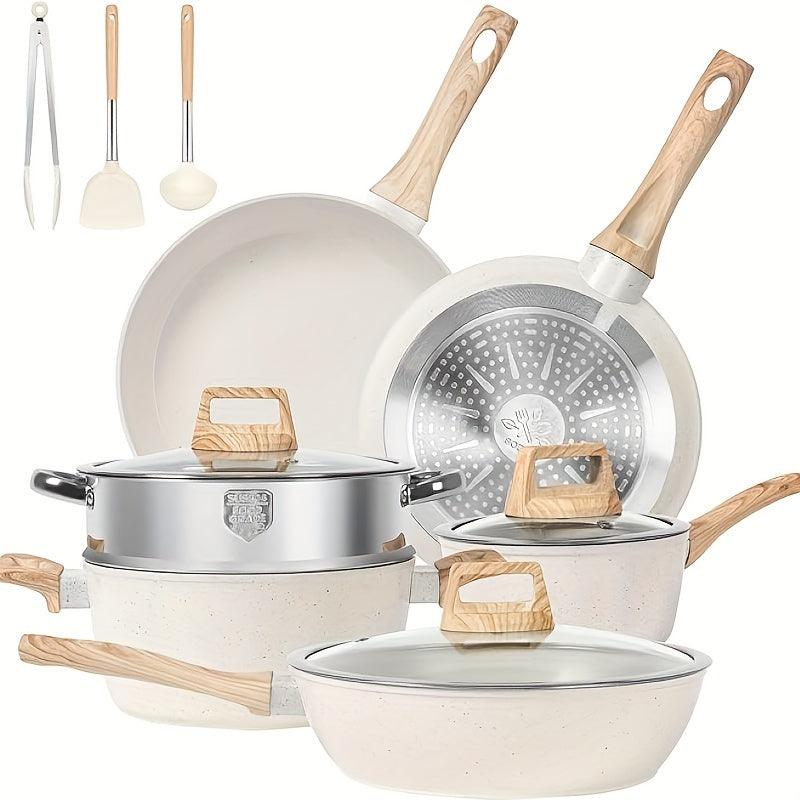 Pots and Pans Set Non Stick, 12pc