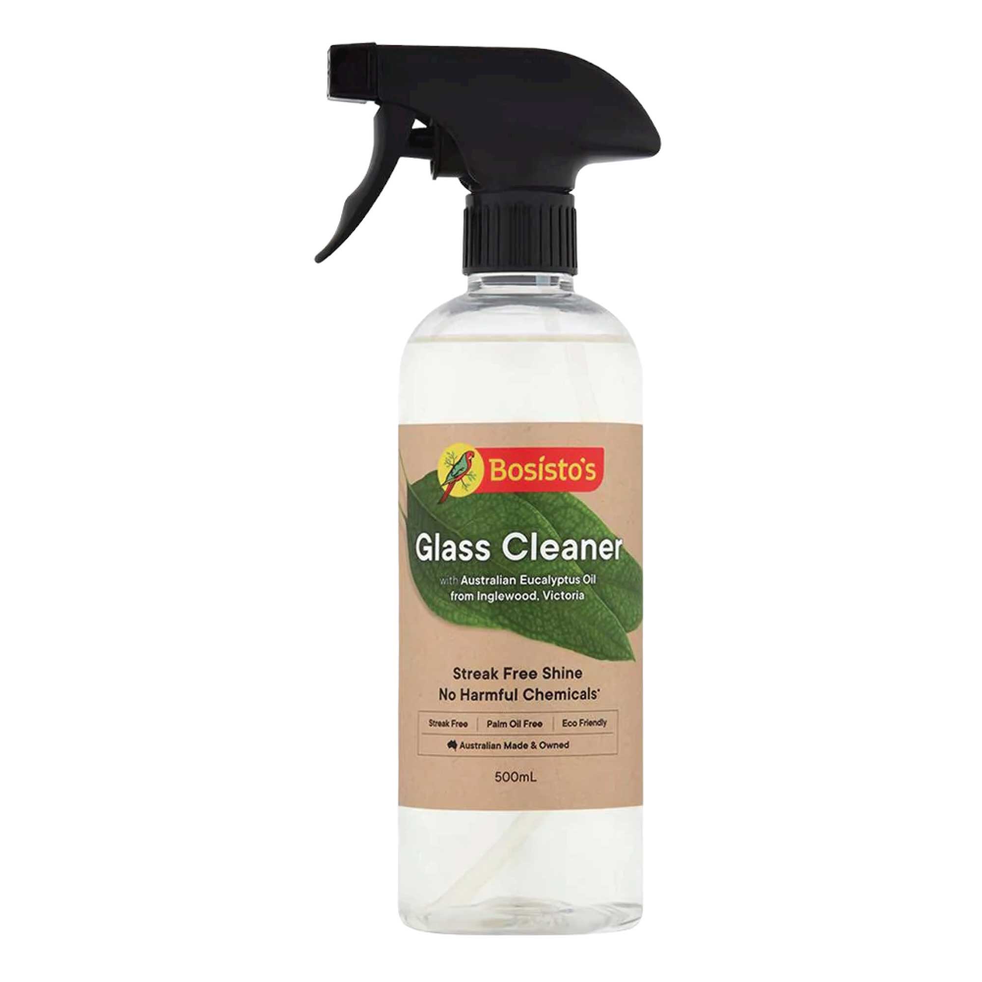 Bosisto's Glass Cleaner 500ml