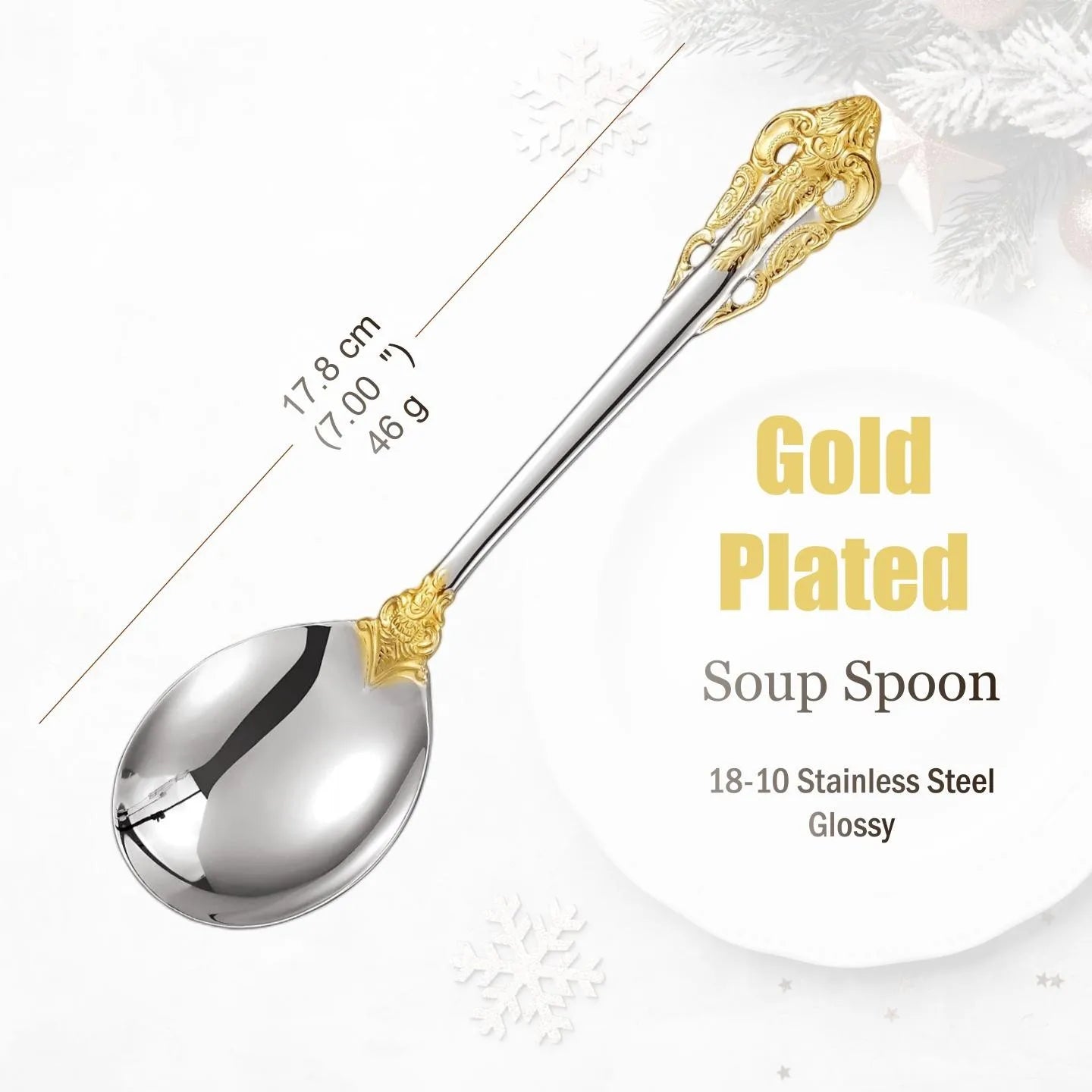 Stainless Steel Silver Flatware