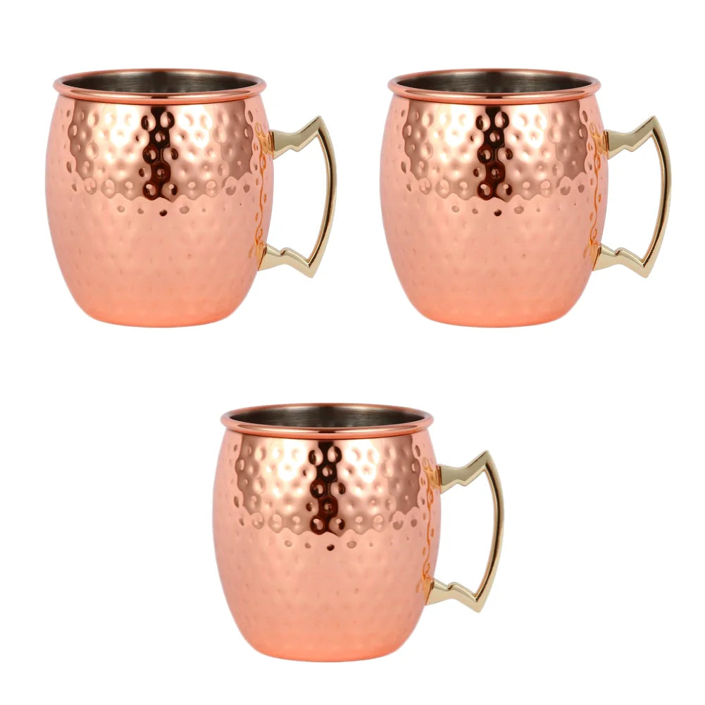 Cocktail Wine Cup Moscow Mule Copper Mug Stainless Steel