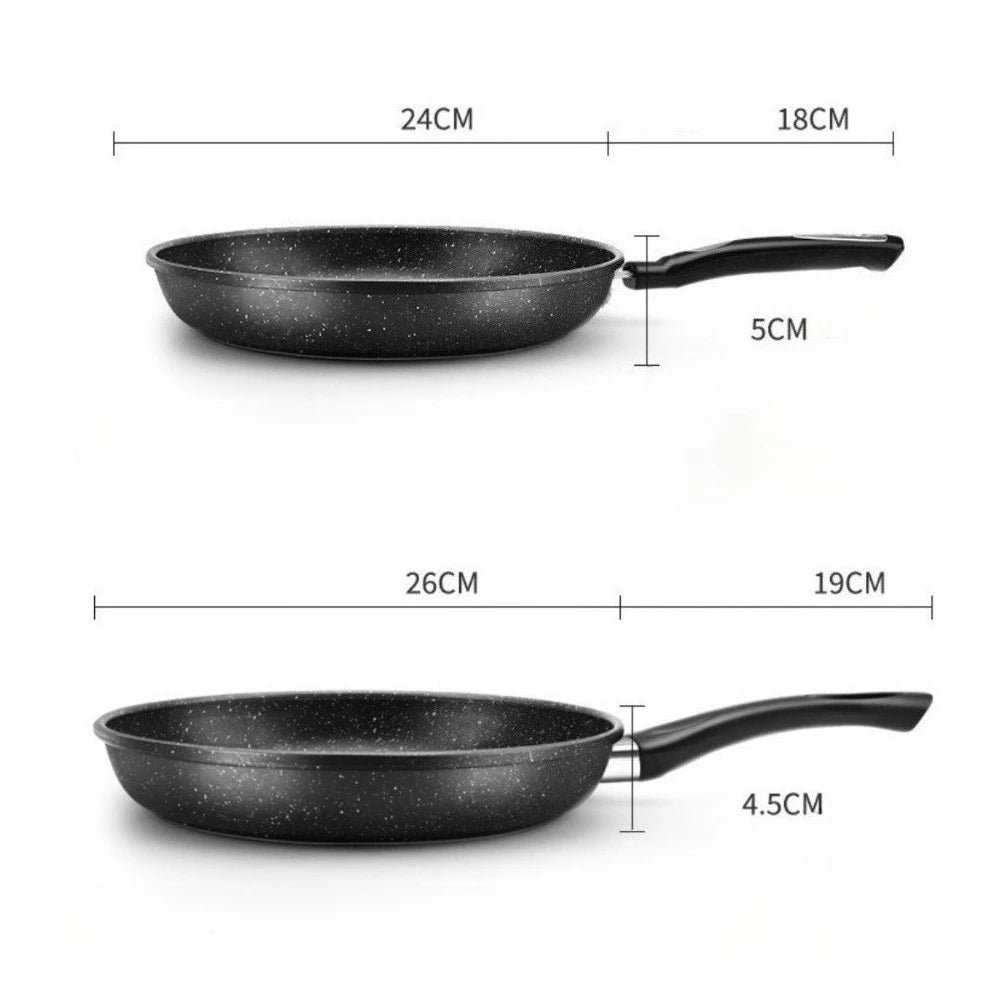 Multipurpose Frying Pan Flat Bottomed