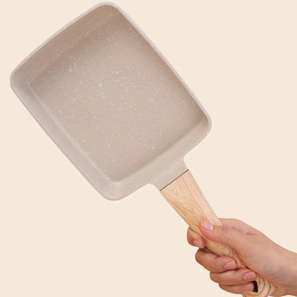1pcs Flat Bottomed Pans Maifanite Pot Non Stick