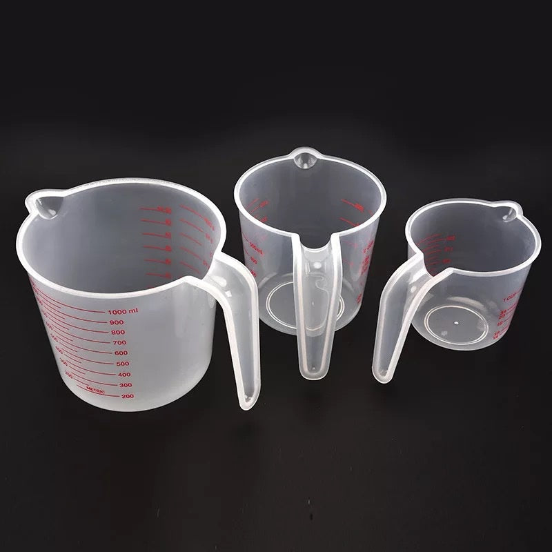 3pcs 250/500/1000ml Baking Liquid Measuring Cups