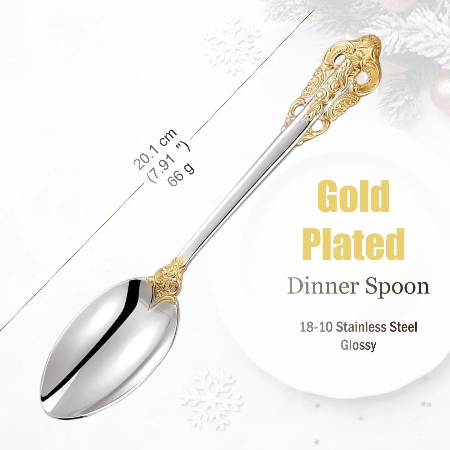 Stainless Steel Silver Flatware