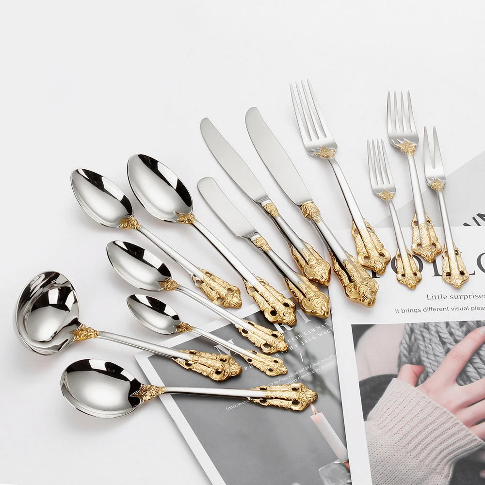 Stainless Steel Silver Flatware