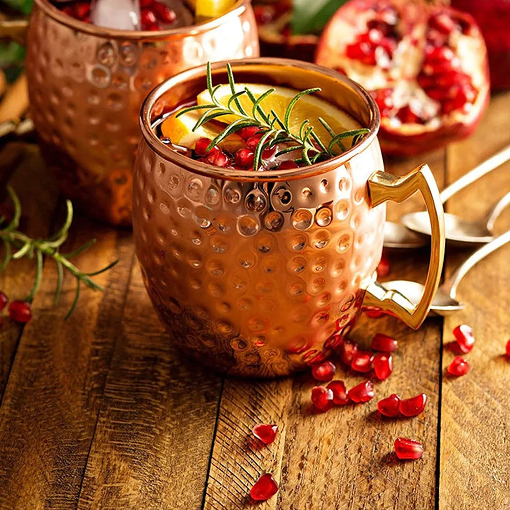 Cocktail Wine Cup Moscow Mule Copper Mug Stainless Steel