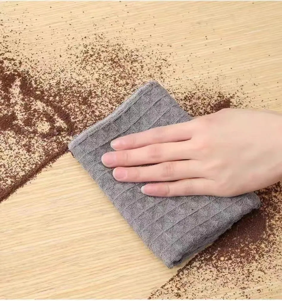 Waffle rag, non-oil dishcloth