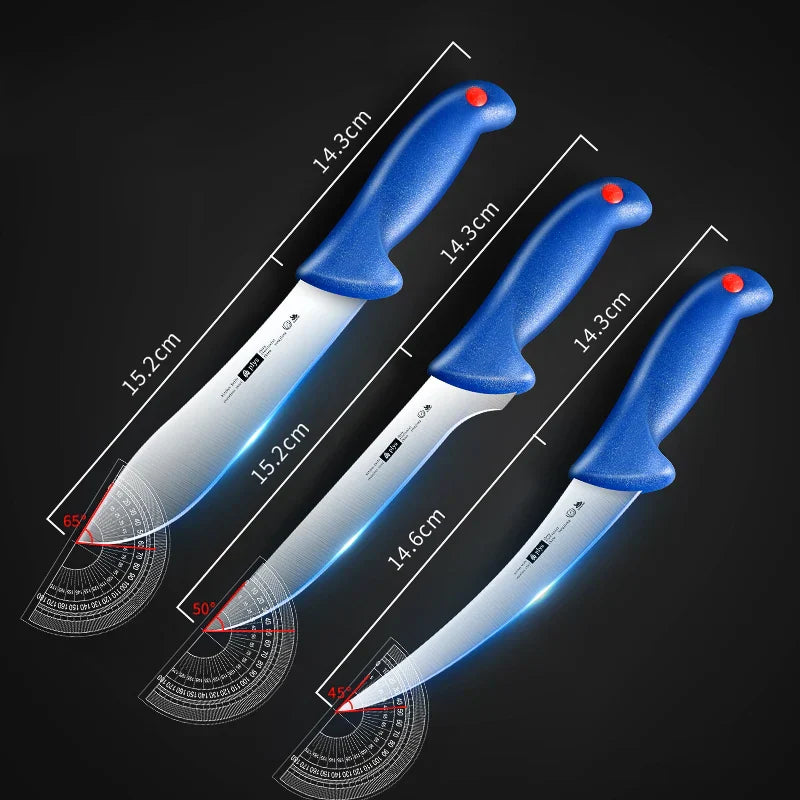 3-Piece Stainless Steel Boning Knife Set