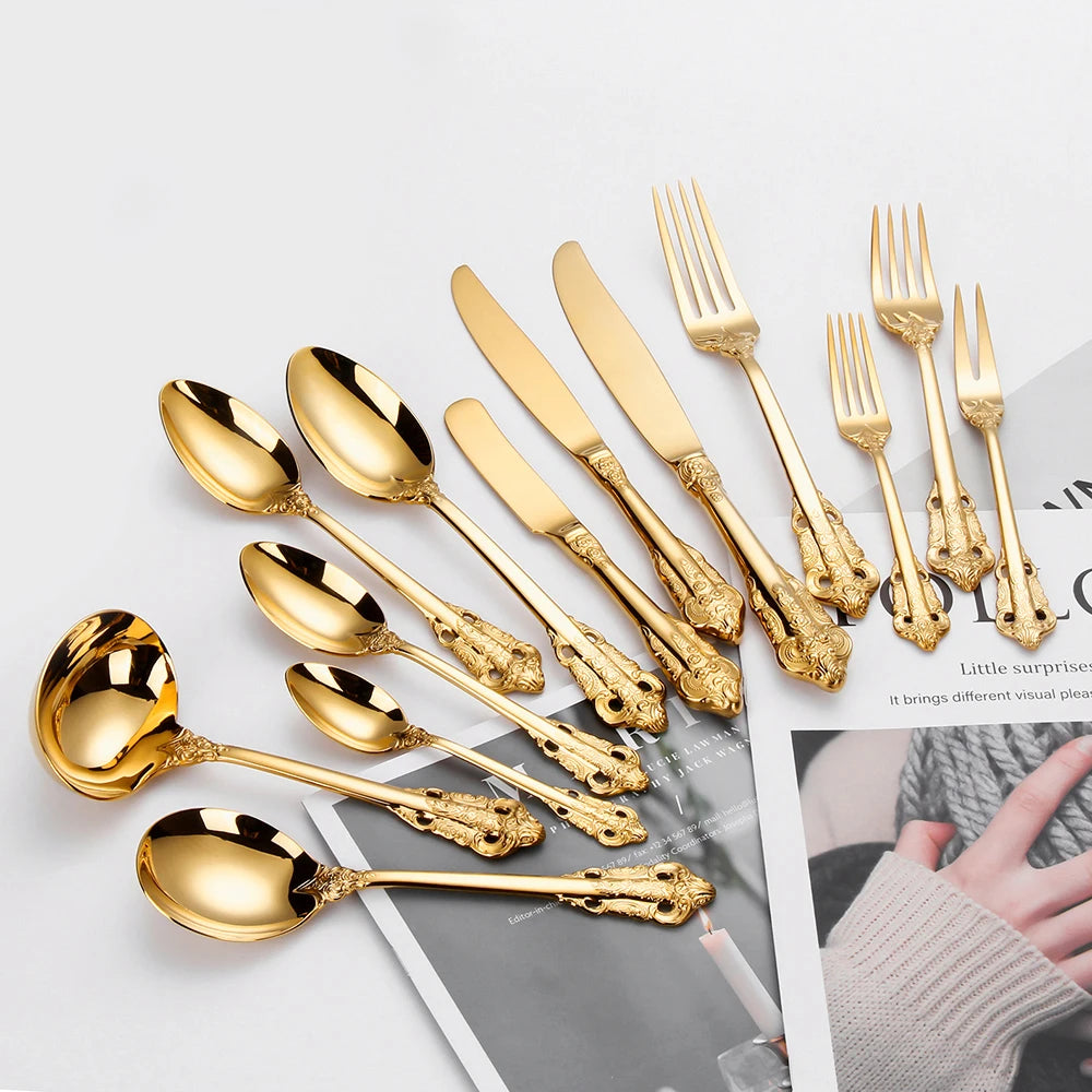 Stainless Steel Silver Flatware