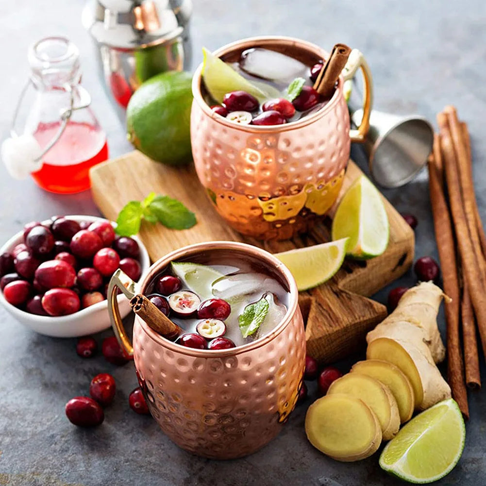 Cocktail Wine Cup Moscow Mule Copper Mug Stainless Steel