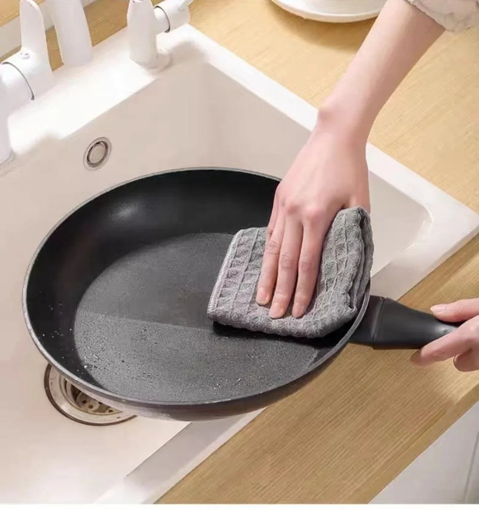 Waffle rag, non-oil dishcloth