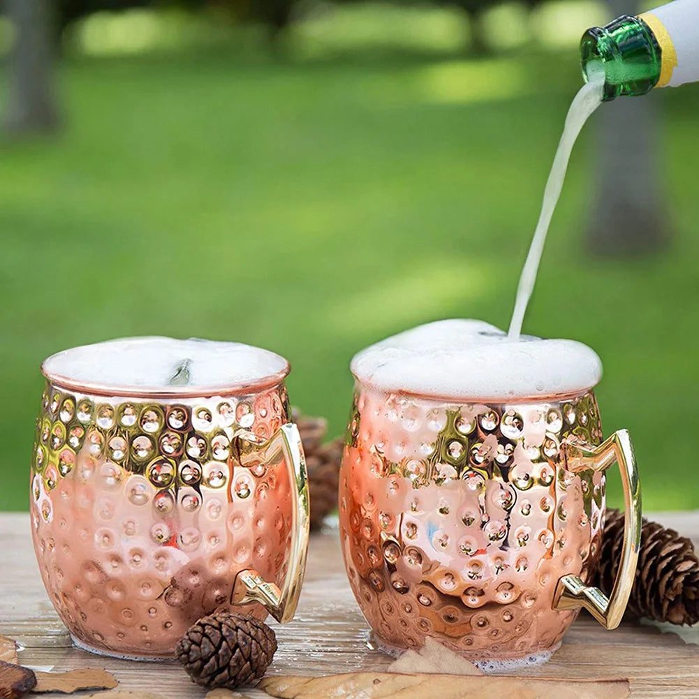 Cocktail Wine Cup Moscow Mule Copper Mug Stainless Steel