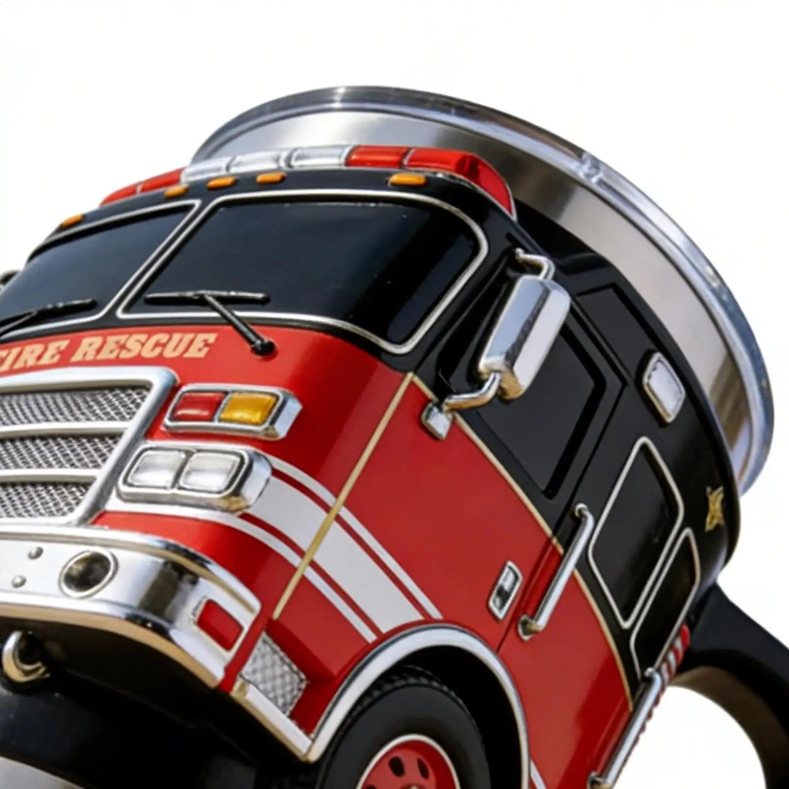 Funny Mugs Firefighting Coffee Mugs Creative Design Truck Coffee Mug