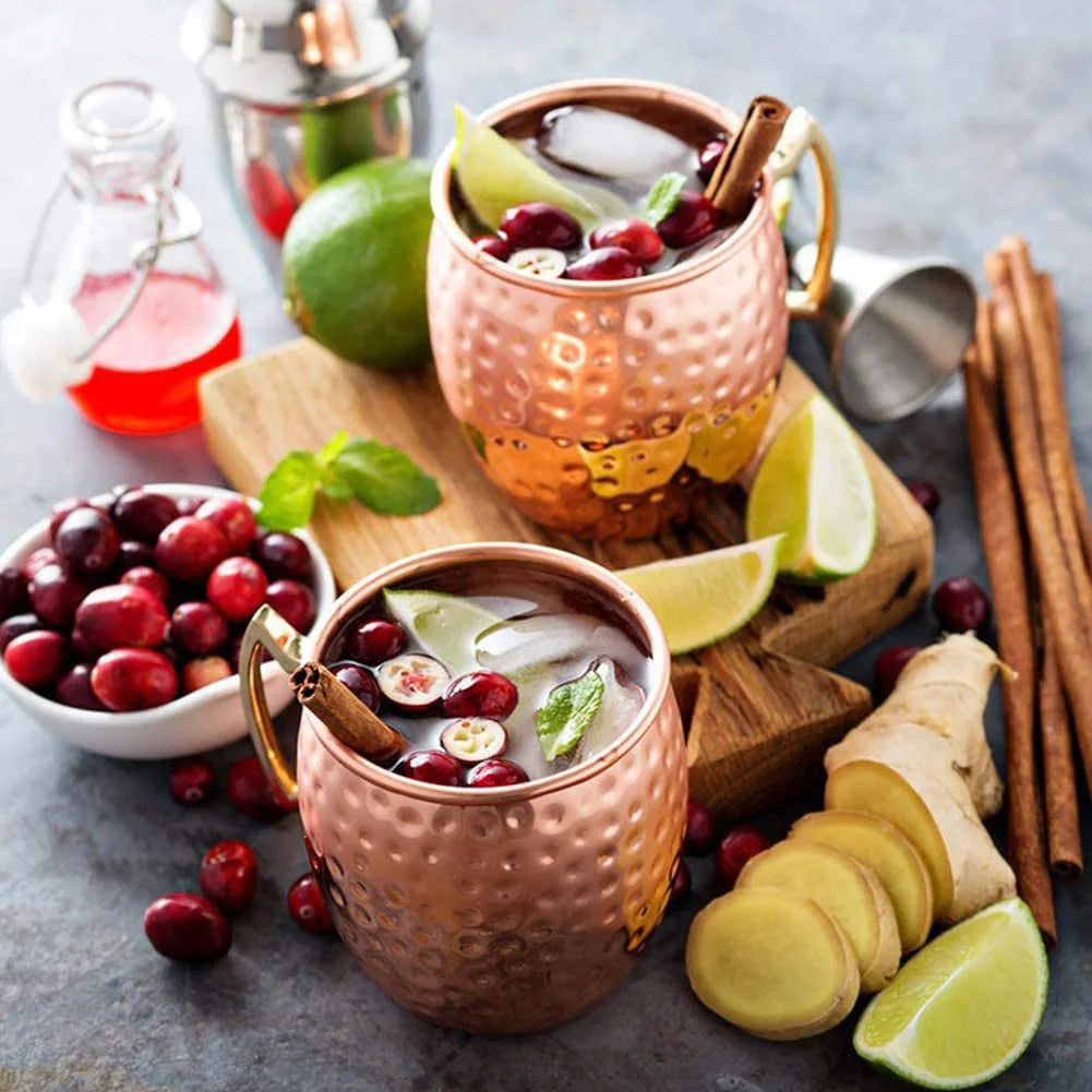 Cocktail Wine Cup Moscow Mule Copper Mug Stainless Steel