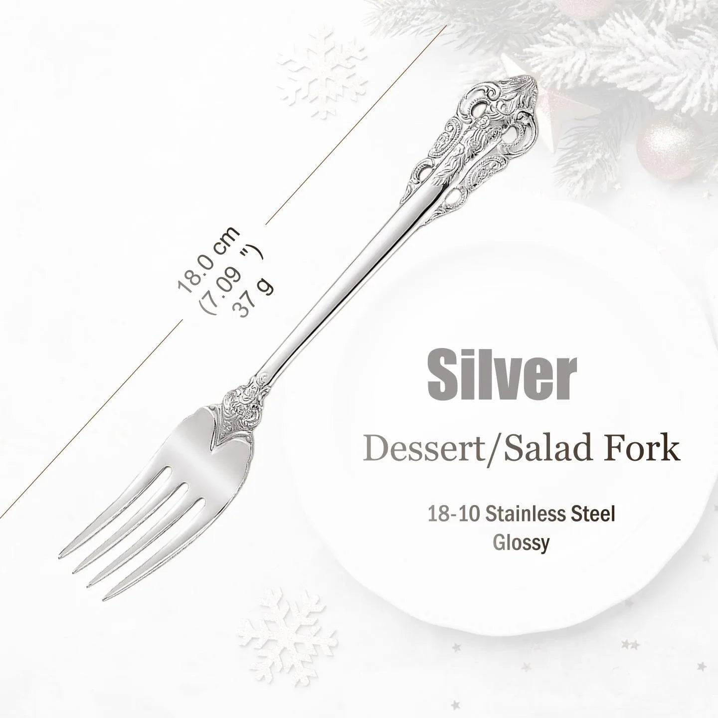 Stainless Steel Silver Flatware