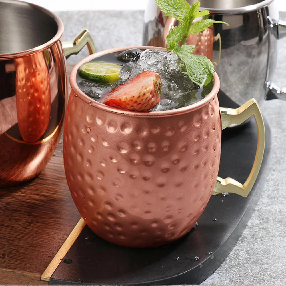 Cocktail Wine Cup Moscow Mule Copper Mug Stainless Steel