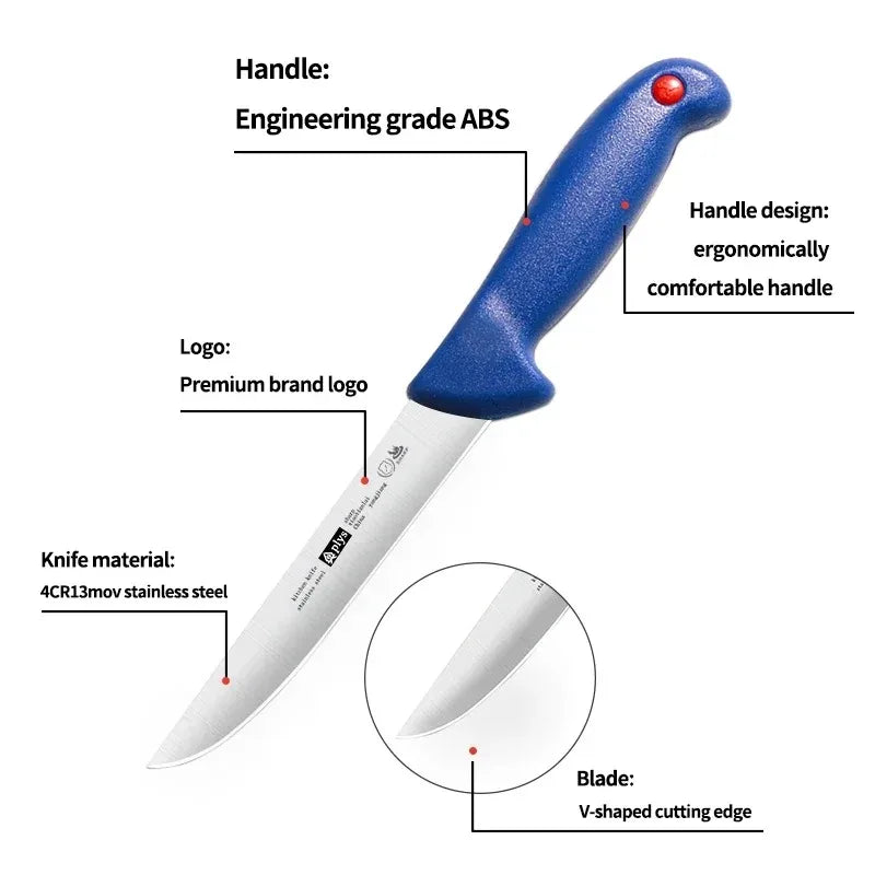 3-Piece Stainless Steel Boning Knife Set