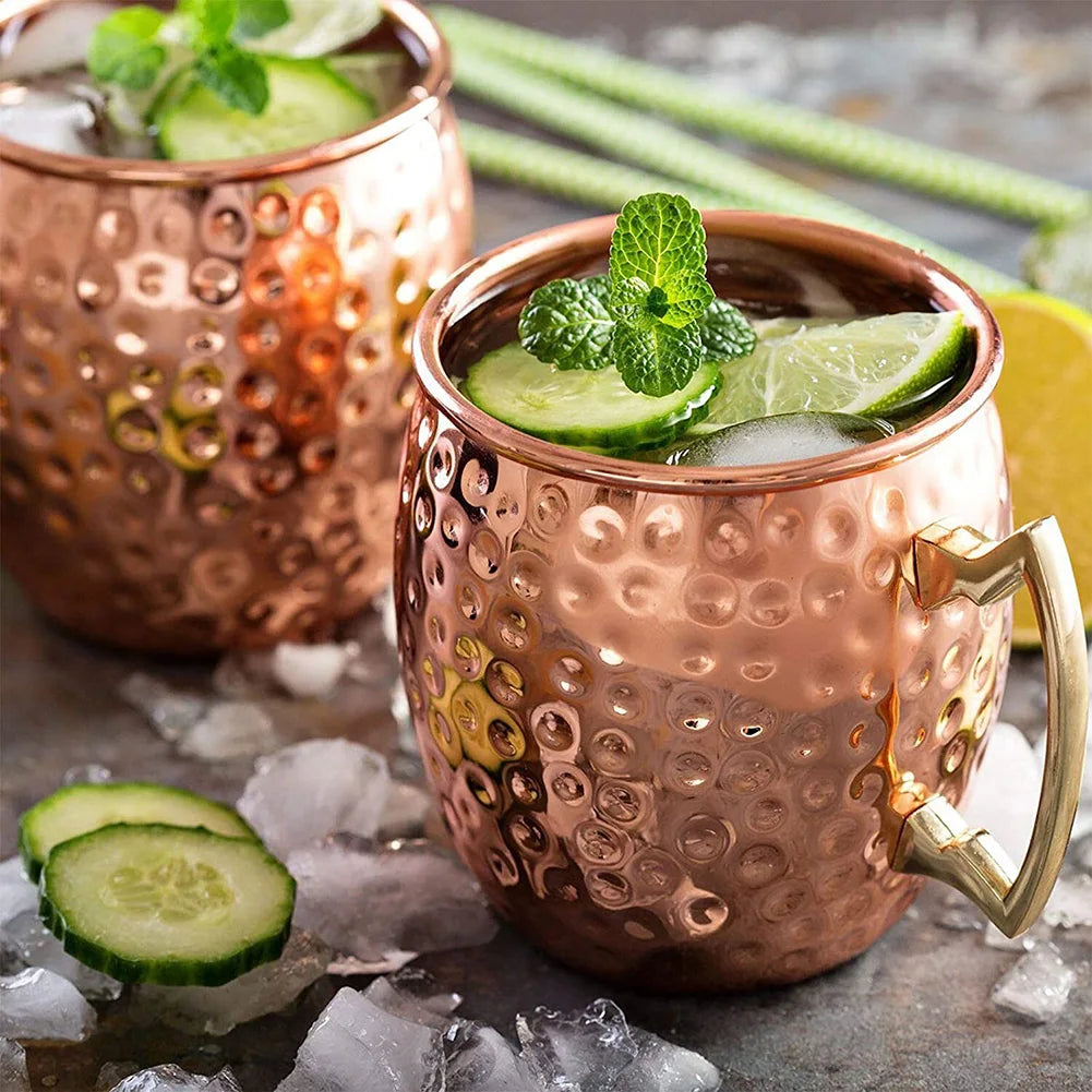 Cocktail Wine Cup Moscow Mule Copper Mug Stainless Steel