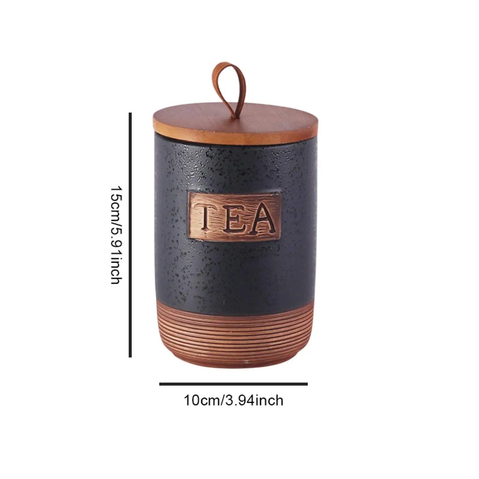 Ceramic Storage Container Holder