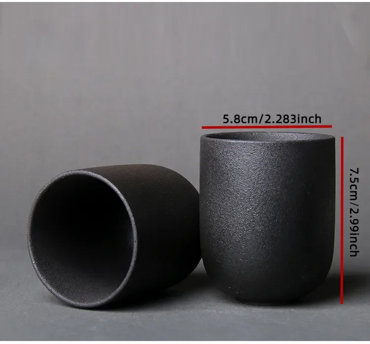 Ceramic 120ml water mugs wine mug kung fu
