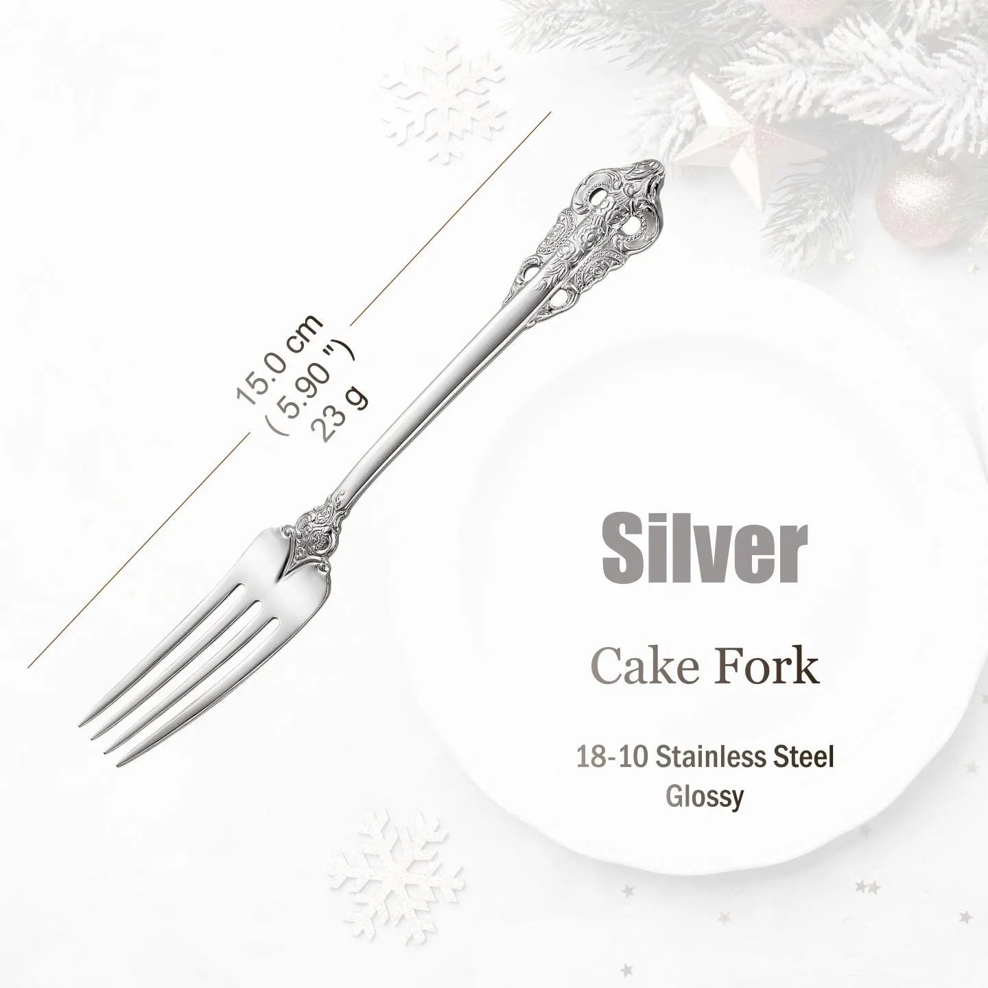 Stainless Steel Silver Flatware