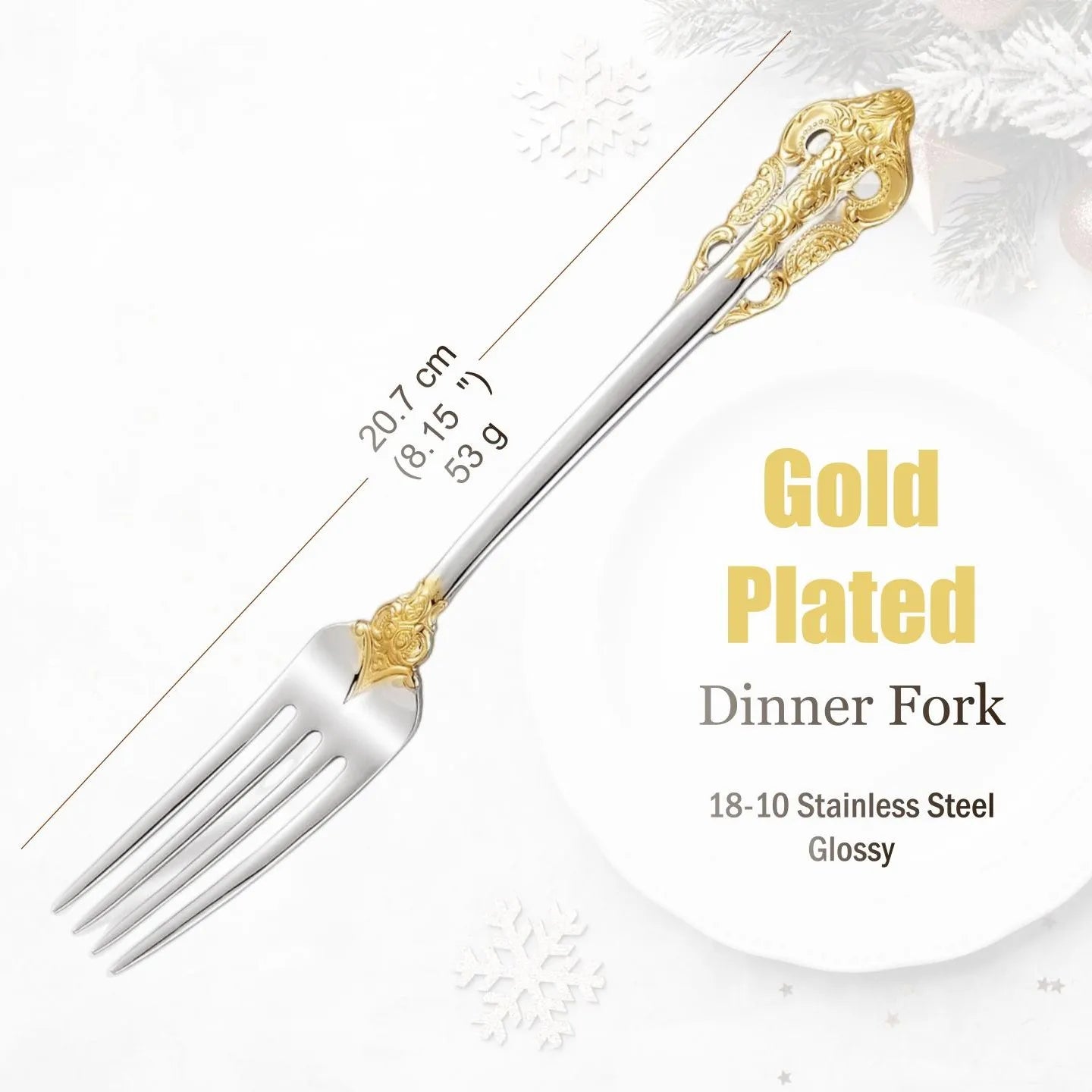 Stainless Steel Silver Flatware