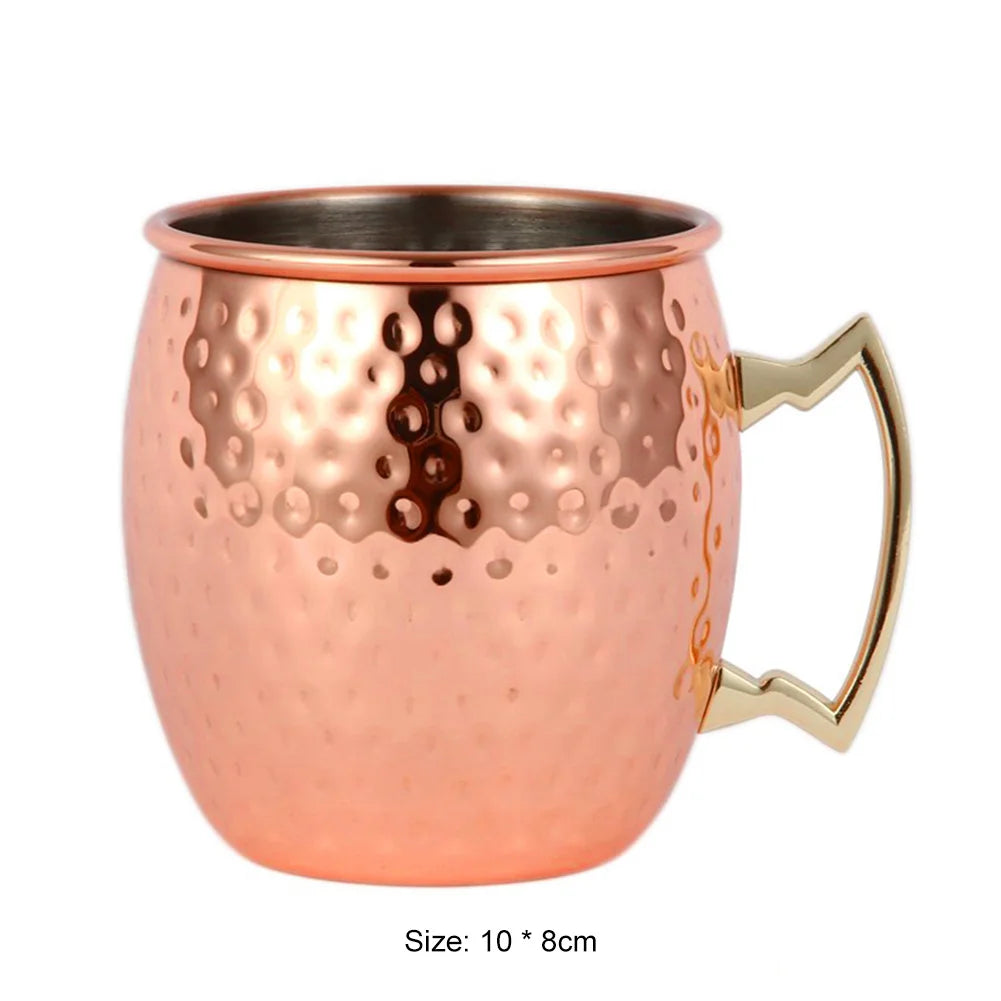 Cocktail Wine Cup Moscow Mule Copper Mug Stainless Steel