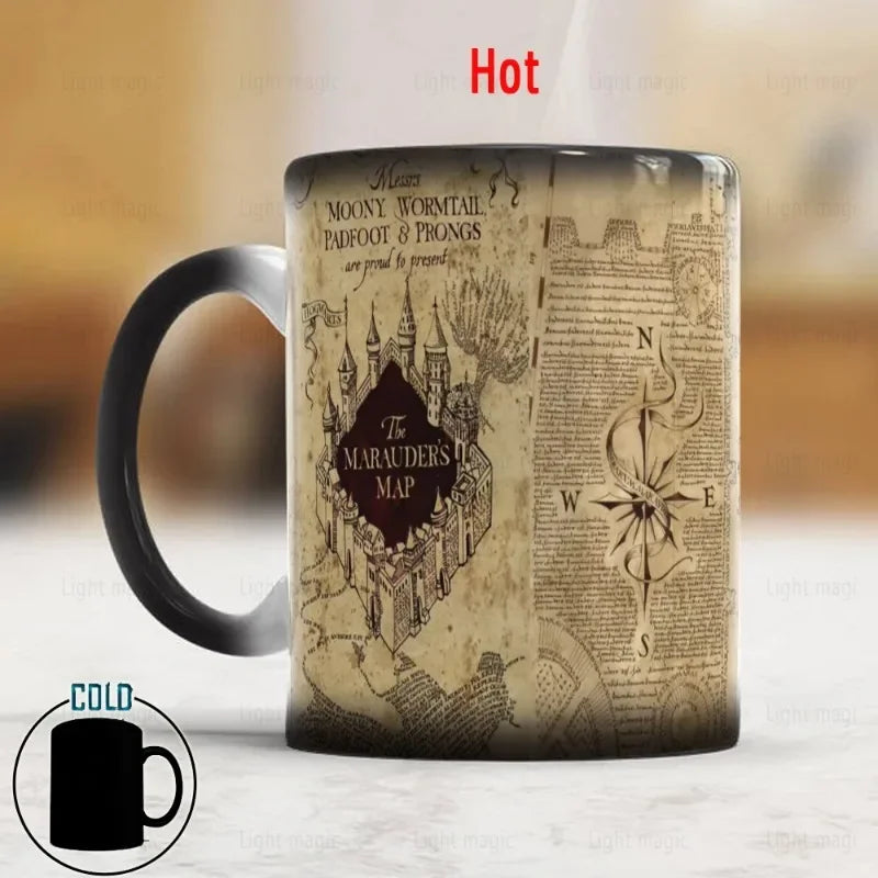 Magic Marauders Map Mug, 11oz, Color Changing Mug