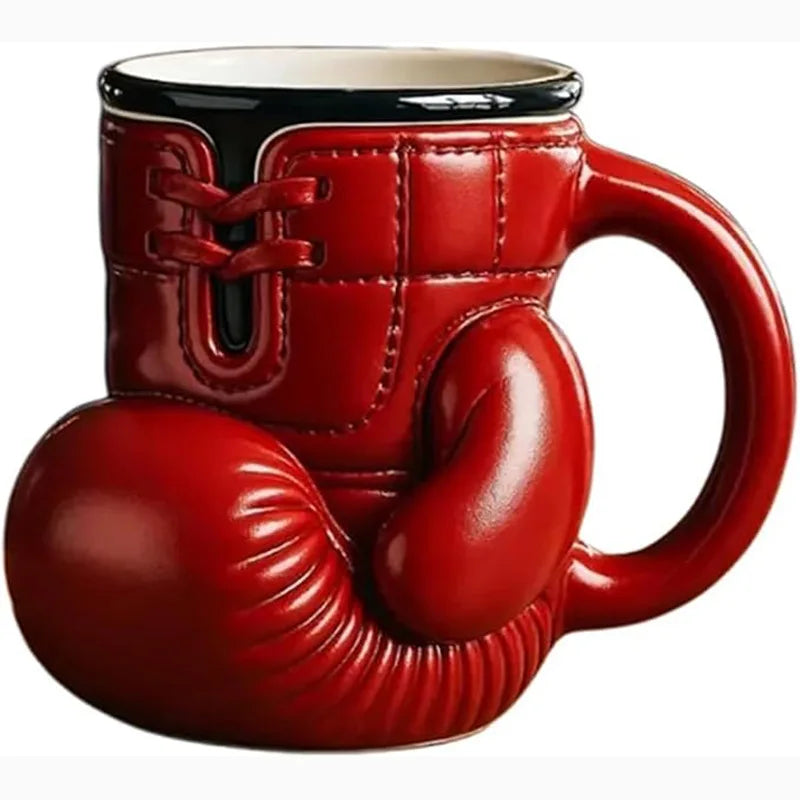 Newest Boxing Glove Mug Sport Themed Coffee Cup Funny Drinkware