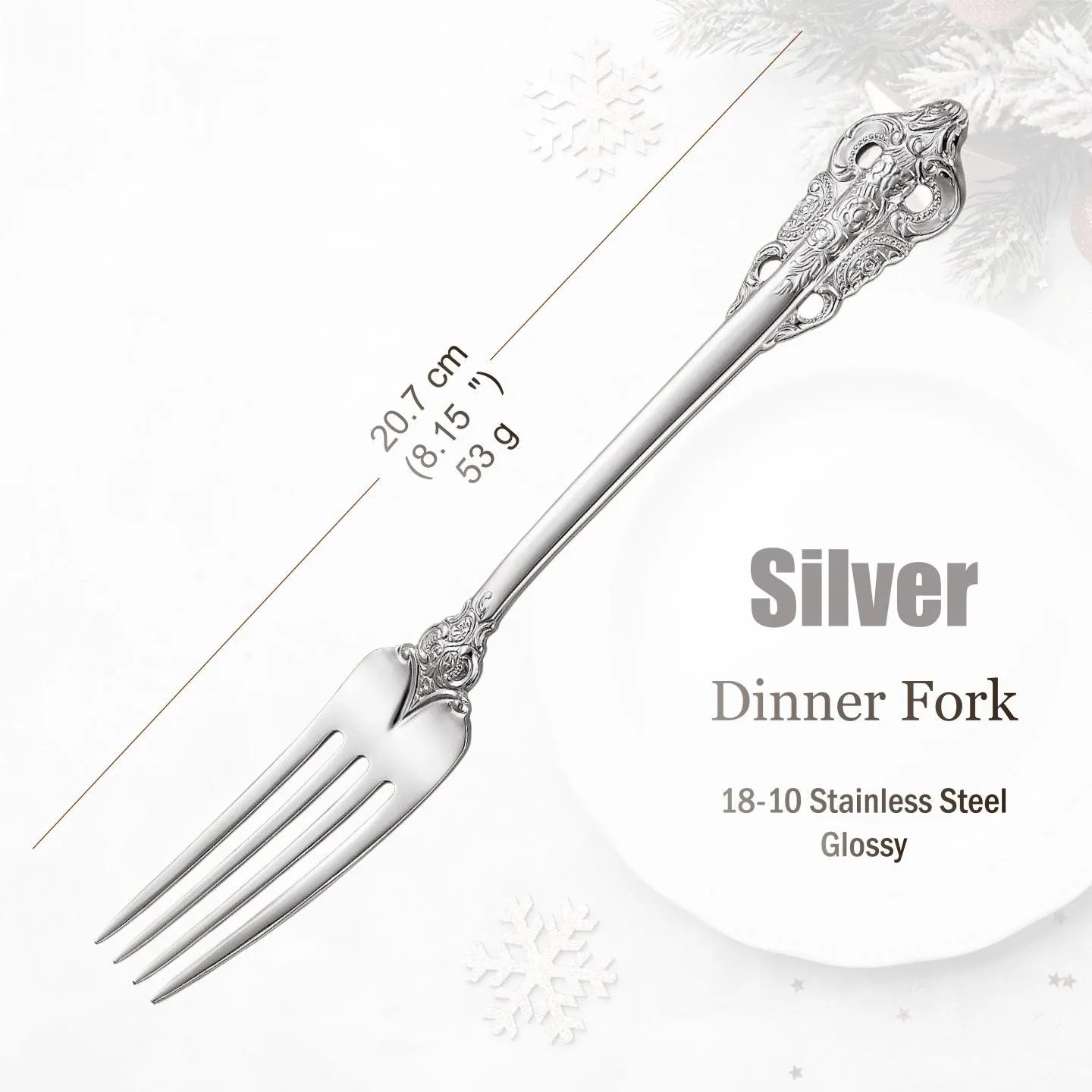 Stainless Steel Silver Flatware